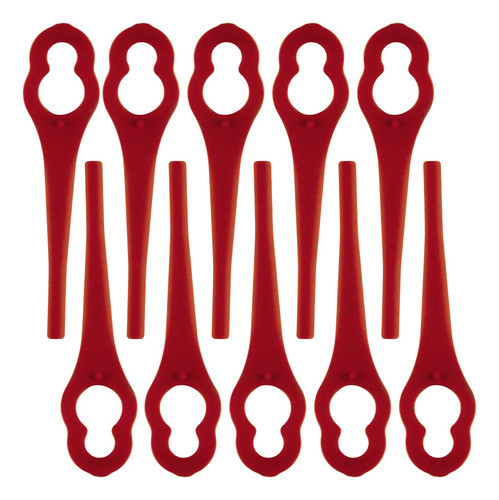 Repuesto Pack 10 Cuchillas P/ Bordeadora Einhell Ge-ct 18 Li 0