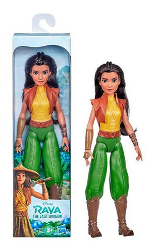 Muñeca 30cm Articulada Pelicula Raya Y Ultimo Dragon Disney 0