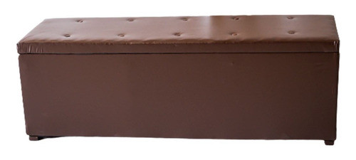 Baulera Pie De Cama Eco Cuero 2 Plazas 140cm Envio Gratis 0