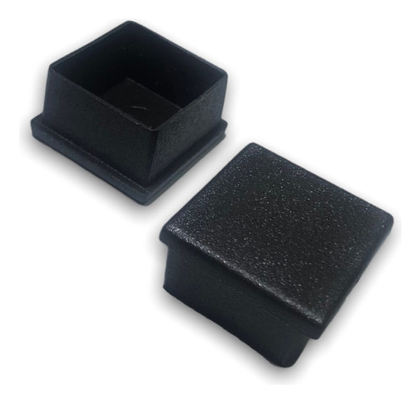 Regatón De Pvc Para Caño Cuadrado 50 X 50 - Pack 5 Unidades 0