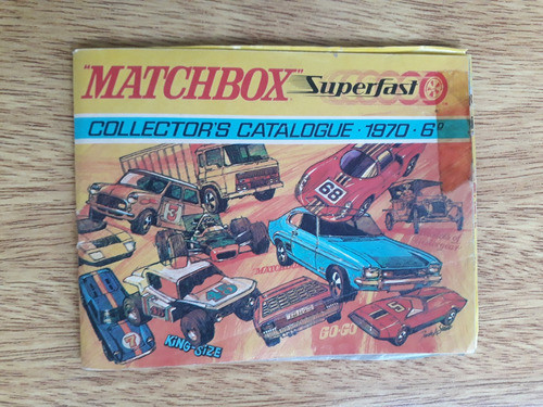 Catalogo Matchbox Superfast 1970 6º Collectors Catalogue 0