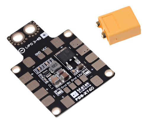Matek Sistemas Pdb Xt60 Con Bec 5v Y 12v 2oz Cobre Rc Helico 0