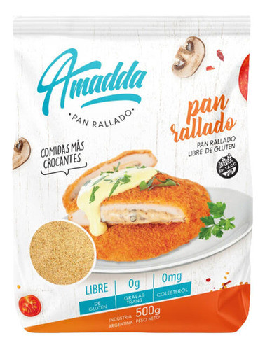 Pan Rallado Amadda 500 Gr 0