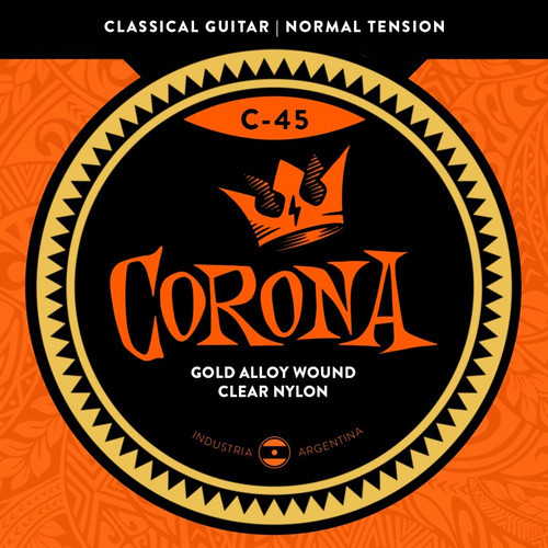 Encordado Guitarra Criolla Corona Cuerdas Dorado (6 Cuerdas) 0