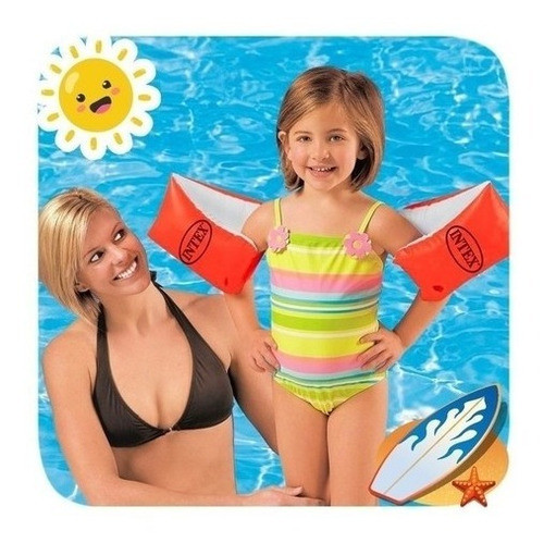 Flotador Brazalete Flotador Intex Deluxe 30x15cm Cuotas 0