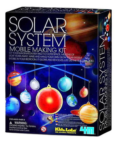 Kit Movil De Sistema Solar Colgante Brillante Juego Ingenio 0