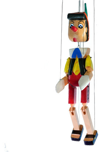 Marioneta De Pinocho De 50 Cm. 0