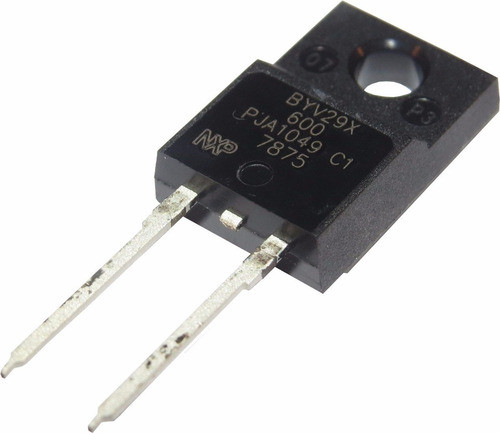 Diodo Rapido Byv29fx Byv 29 Fx 600v 9a 0