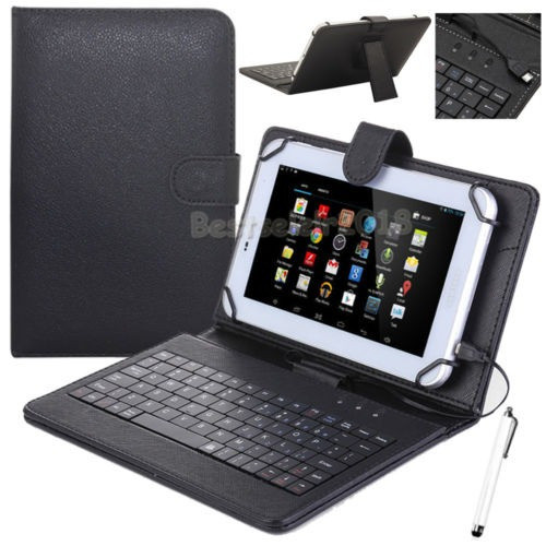 Para Samsung Galaxy Tab E Lite 7.0 Sm-t113 Folio Usb Teclado 0