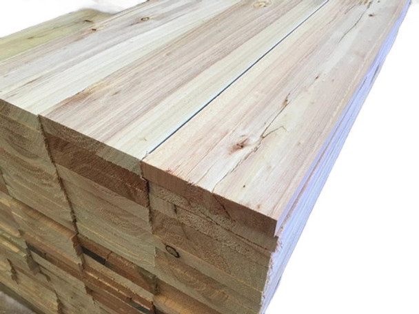 Tabla De Madera Saligna, Cepillada Y Seca De 1 X 6 X 3,97 0