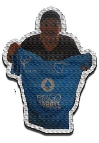 Parche Termoadhesivo Maradona Y Defensores Unidos Cadu 0