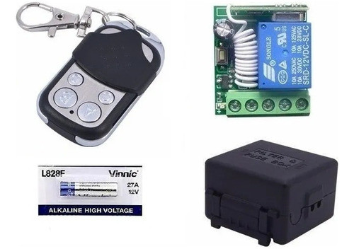 Modulo De 1 Rele Luces Control Remoto Rf 12v Armodl433rel 0
