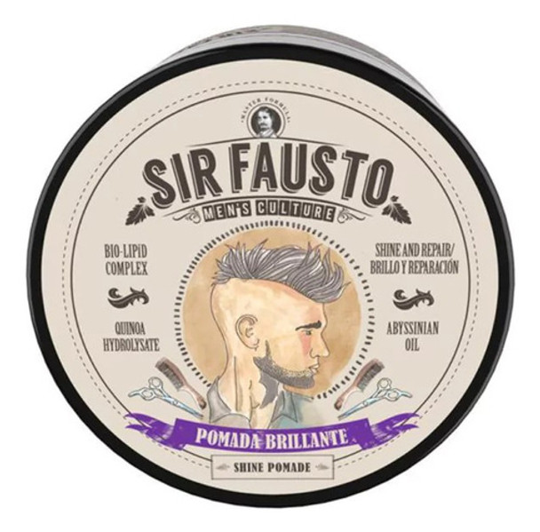 Pomada Brillante Para Cabello Coleccion Sir Fausto 100ml 0