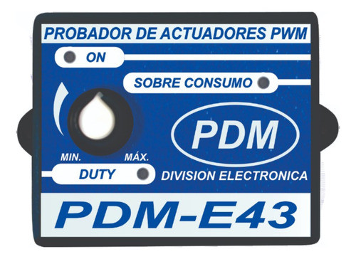 Pdm E43 Probador Actuadores Pwm 0