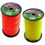 Tanza Bordeadora Y Desmalezadora Grilon Redondo Amarillo 1.5 0