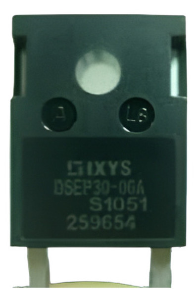 Ixys Dsep30-06a To - 3p Hiperfred Diodo Epitaxial Con Suave 0