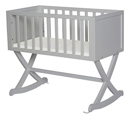 Soñar En Mi Refugio Cuna Para Bebé Color Gris 0