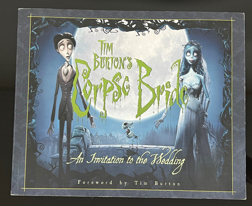 Libro Animación Importado Tim Burton En Inglés Corpse Bride 0