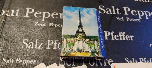 Cartas Poker Figura Torre Eiffel 0