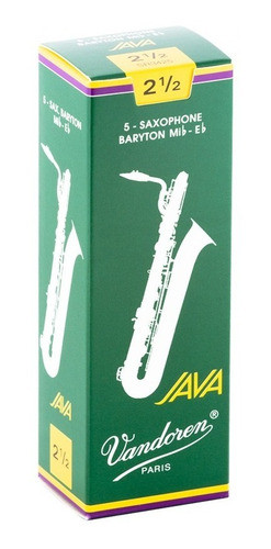 Cañas Vandoren Java Para Saxo Baritono 2.5 0