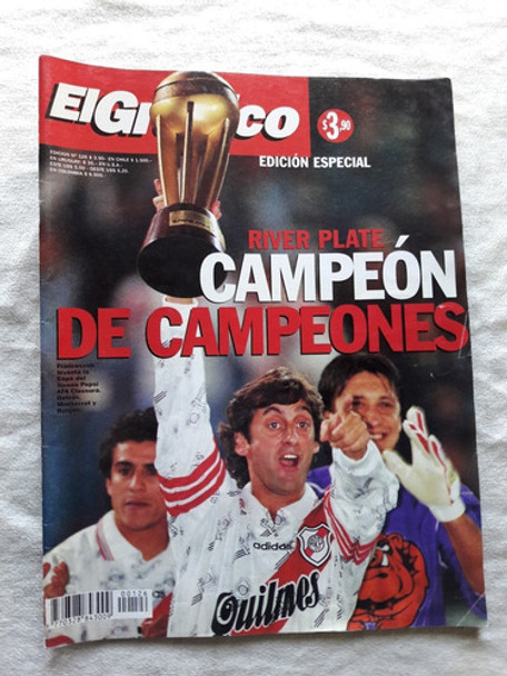 Revista El Grafico N° 126 River Campeon De Campeones 1997 0