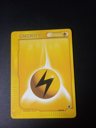 Pokémon Lightning Energy 163/165 Expedición 0