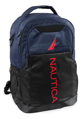 Mochila Nautica, Negro Marino, 18 0