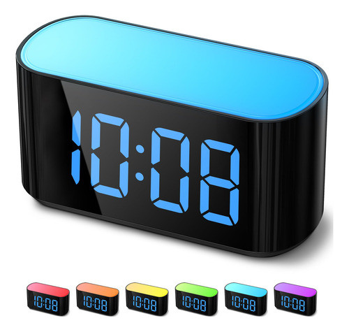 Housbay Reloj Despertador Digital Para Dormitorios, Pantalla 0