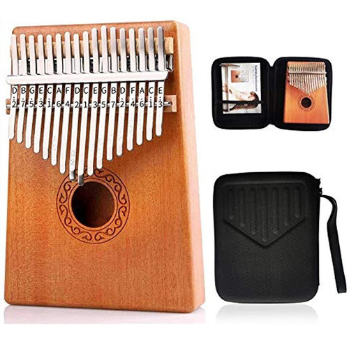 Kalimba Piano De Pulgar Con Caja Kalimba 17 Teclas Piano De 0