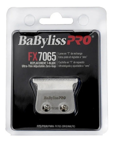 Cuchilla En  T  Para Máquina Fx765 Babyliss Pro 0