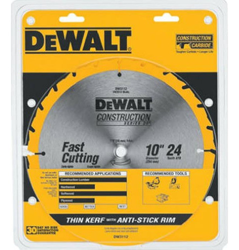 Dewalt Hoja De Sierra De Mesa / Inglete De 10 Pulgadas, Atb, 0