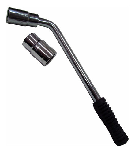 Llave Sacatuercas En L Bocas Intercambiables 17/19mm 21/23mm 0