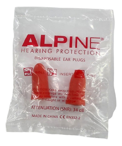 Alpine Alpi01 Protector Auditivo El Par Musicapilar 0