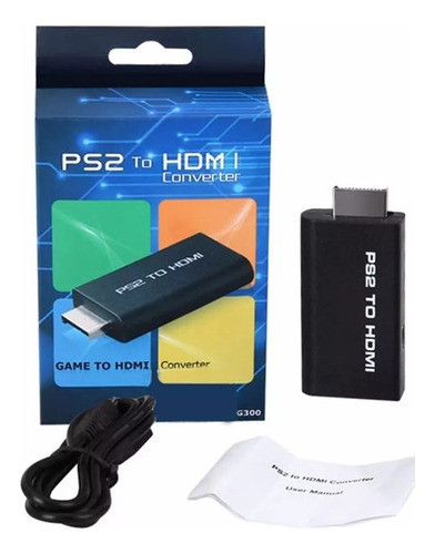 Adaptador Play2 Hdmi Playstation 2 Hd 720 Ps2 A Led Tv Audio 0