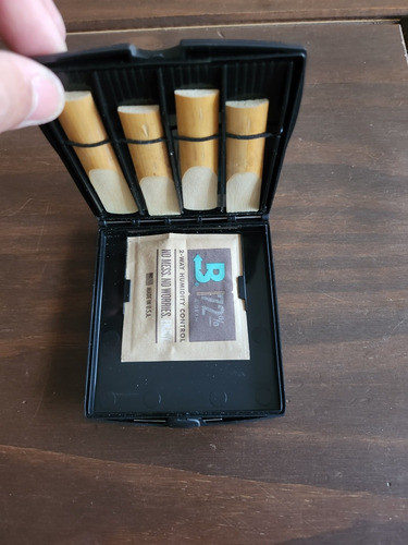Estuche Para Cañas De Saxo D`addario, Como Nuevo!!! 0