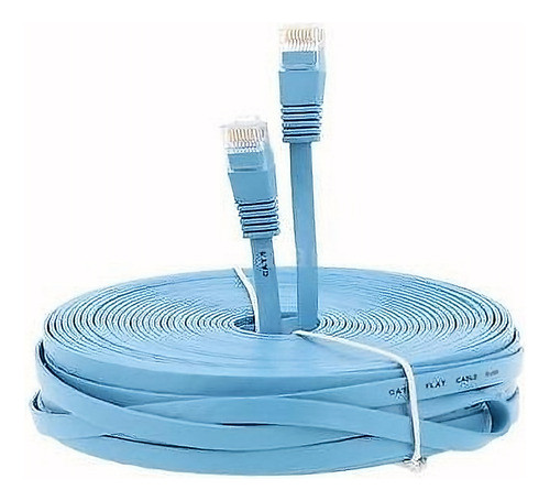 30m/98,42 Ft Cat6 Ethernet Cable Plano Rj45 Lan Internet Cab 0