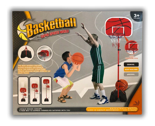 Aro De Basquet De Pie Altura Regulable 2125202 0