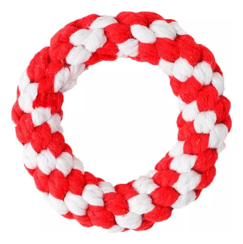 Aro Mordillo De Hilo Rueda Trenzado Para Mascotas Grandes 0