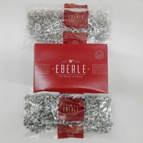 Broche Doble Aro 9 Mm Eberle X 1000u - Calidad Excelente - 0