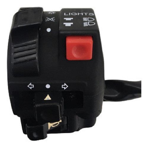 Llave De Luces Izquierdo Ld110 Brapp Motos 0