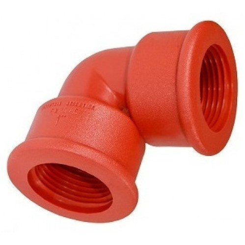 Codo Plástico 90° Hembra Polipropileno Rosca 2 Pulgadas Hh 0
