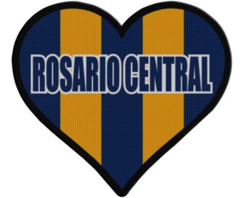 Parche Termoadhesivo Corazon Rosario Central 0