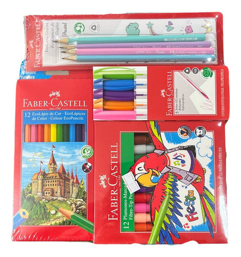 Kit Escolar Faber Castell 0