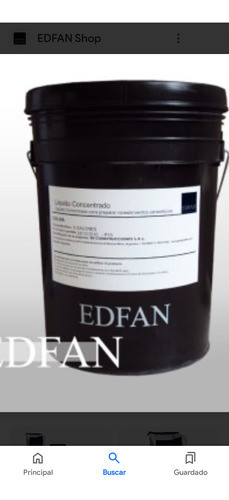 Líquido Concentrado Para Microcemento Edfan 2.5 Galones 0