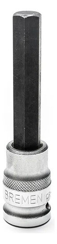 Bocallave Con Punta Hexagonal (encastre 1/2 ) Larga 19x100mm 0