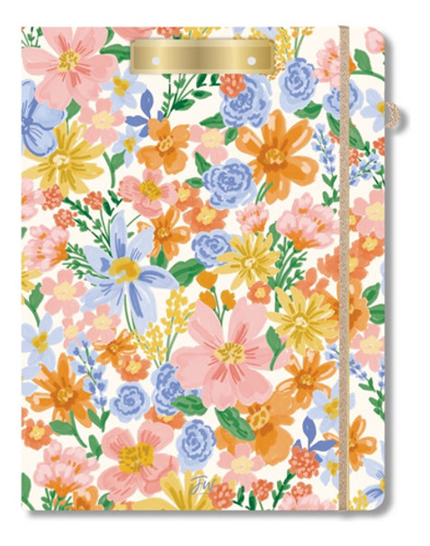 Tabla Para Anotaciones Con Elástico Y Sobre Interno - Flore 0