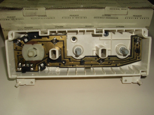 Comando Calefactor Peugeot 306 Sin Aire Acondicionado 0