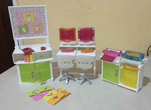 Barbie Set Oficina Original 0