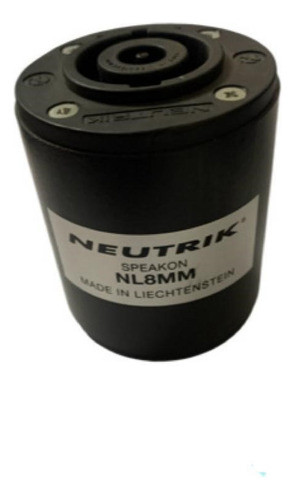 Adaptador Speakon De 8 Contactos Neutrik Nl8mm Ntk 0