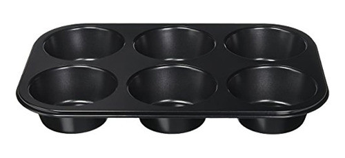 Molde Para Muffins Antiadherente De 6 Tazas Winco, Estañado 0